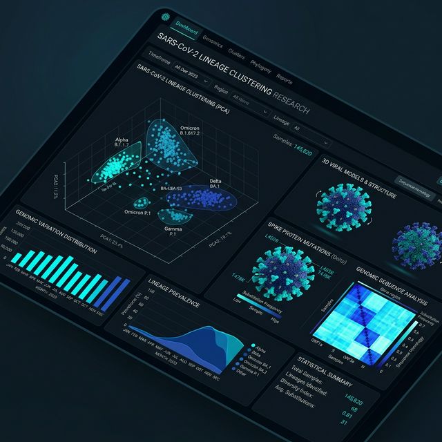 SARS-CoV-2 Lineage Clustering