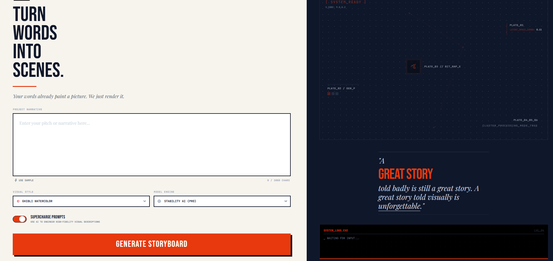 StoryForge - AI Visual Storyboard